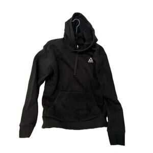 Reebok Black Pullover Hoodie Mens M